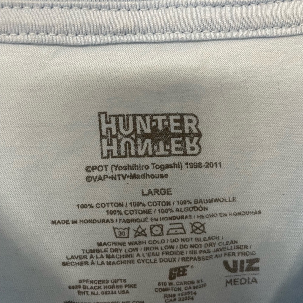 Hunter x Hunter short sleeve t-shirt - Picture 2 of 2